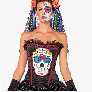 Leg Avenue Sugar Skull Bustier